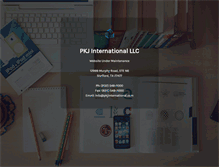 Tablet Screenshot of pkjinternational.com